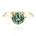 thumbnail image 5 of Rosec Jewels 2 Carat Lab Grown Green Diamond Engagement Ring - IGI Certified Green Diamond Ring (VS1 Grade) - with Jewelry Box, 14K Yellow Gold, US 13.00, 5 of 9