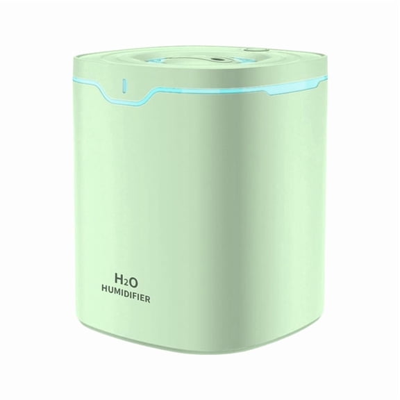 2L Large Capacity Dual Humidifier Cool Mist Humidifier Silent Operation, Humidity Control for Home and Office,1 * aroma diffuser 1 * data cable