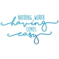 thumbnail image 3 of CafePress - Nothing Comes Easy Mug - 11 oz Ceramic Mug - Novelty Coffee Tea Cup, 3 of 6