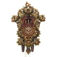 thumbnail image 1 of HerrZeit by Adolf Herr Cuckoo Clock - The Baroque Clock  handshingled & handpainted, 1 of 3