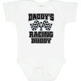 thumbnail image 3 of Inktastic Daddys Racing Buddy Car Flags Boys or Girls Baby Bodysuit, 3 of 5