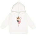thumbnail image 2 of Inktastic Ballet Dancer for Little Girls Toddler Hoodie, 2 of 4