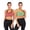 Watermelon Red+Green, variant on DODOING 2 Pack High Impact Support Sport Bra Activewear Fitness Sports Bra Juniors Seamless Workout Yoga Bra Gym