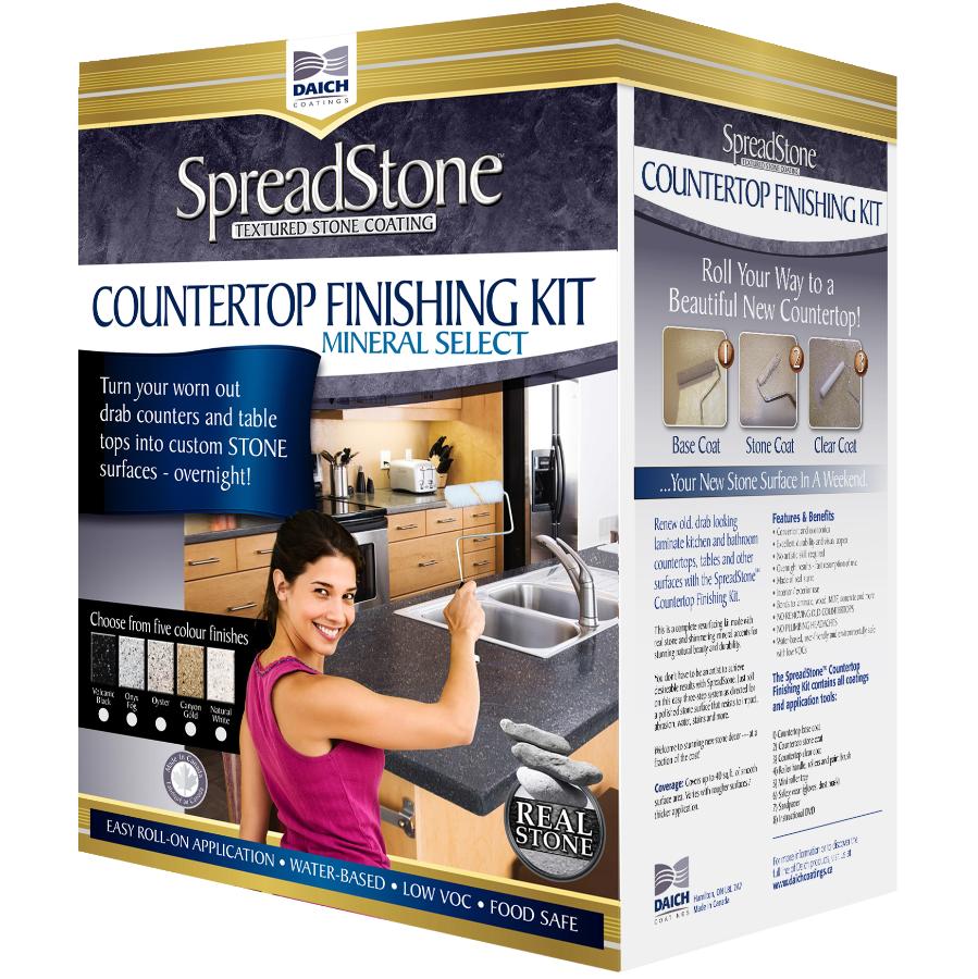 Spreadstone SpreadStone Mineral Select Countertop Finishing Kit - Canyon Gold ...