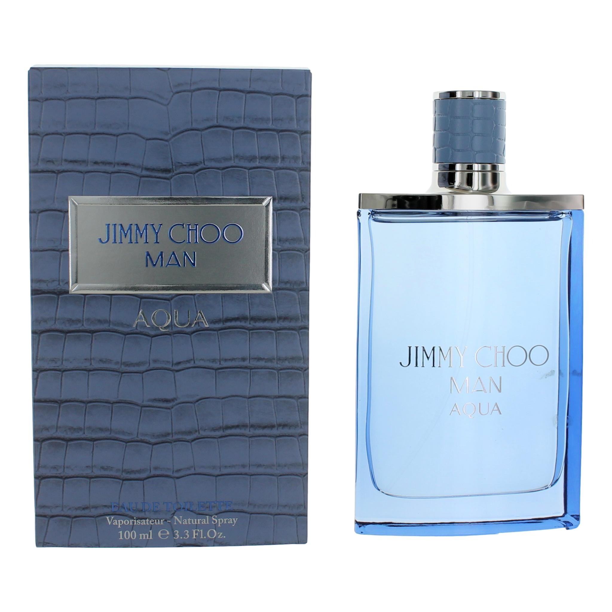 Jimmy Choo Men's Aqua Eau de Toilette, 3.3 oz photo 1