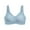 Blue, variant on Womens Jelly Bras Wireless Comfortable Bra Supportive No Underwire Bras Tshirt Push Up Bralettes Plunge Seamless Bra