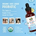 thumbnail image 3 of MaryRuth's Kids Liquid Probiotic for Digestive & Gut Health, Ages 4+, USDA Organic, Non-GMO, Vegan, Gluten-Free, 1-Count, 1 fl oz (30 ml), 3 of 10