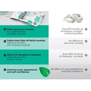 JAWLINER® Fitness Chewing Gum - Mint Sugar Free Gum - Harder than Regular Gum - 2 months pack