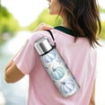 thumbnail image 6 of 20 Oz Fall Pumpkin Coffee Tumbler Double Wall Insulated Stainless Steel Water Bottle | Metal Reusable Thermoses Flask with Cup Cap | Leak & Sweat Proof with Anti-Dust Lid, 6 of 7