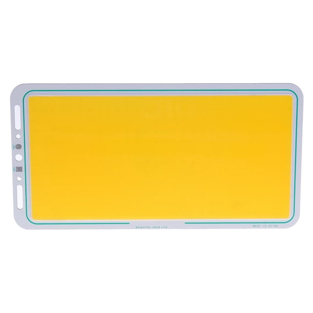 Lámpara Mazorca Con Fuente LED Panel 70 Vatios Barra 220X112MM Blanco Puro/blanco Cálido Adecuado para Foco Bricolaje Piso (3000ware Blanco)