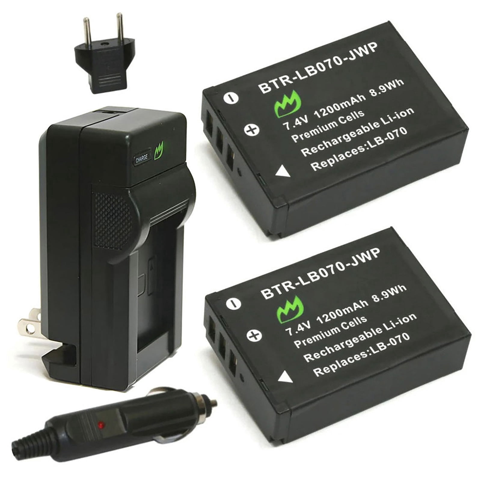 Replacement for Canon PowerShot SX720 HS Battery (2-Pack, 1250mAh