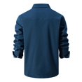 thumbnail image 5 of XDZJLR Mens Shirts Spring And Autumn Washed Stretch Fashion Business Long Sleeve Jacket Shirts for Men, 5 of 5