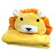 thumbnail image 1 of Yellow Lion Infant Flannel Blanket Stuffed Animal Head Baby Blanket for Boys Girls 100x100cm, 1 of 4