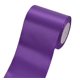 thumbnail image 1 of Cinta de satén ZOOYOO, color morado, 4 cm x 22 m, para lazos y envoltorios, 1 of 3