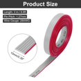 thumbnail image 2 of 28AWG IDC Wire Flat Ribbon Cable 3 m/9.8ft Length 1.27mm Pitch 8 Pin Gray, 2 of 5