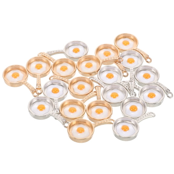 Raindrops 20Pcs Novelty Food Pendant Charms for Necklace Earring and Bracelet Making