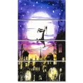 thumbnail image 2 of Sleepwalker au Clair de Lune - Oeuvre Abstraite sur Toile, 2 of 3