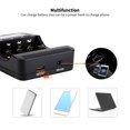 thumbnail image 3 of Station de Charge, 4 Batteries Lcd R Intelligentes Affichage Lcd Ni-mh Intelligent R avec Batterie Lii-500 Li-ion Réutilisable Ni-mhLi-ion Réutilisable Batteries avec 4 Batteries Li-ion Batterie Intelligente avec, 3 of 5