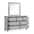 thumbnail image 6 of Magnussen Home Charleston Harbor Gray Grey Drawer Dresser With Landscape Mirror, 6 of 15