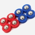 thumbnail image 4 of ifundom 20 Pcs Accessoires de Shuffleboard Rouge Rond Installation Facile Clubs Fournitures, 4 of 6