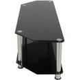 thumbnail image 2 of AVF Steel TV Stand with Cable Management for up to 65" TVs in Black/Chrome, 2 of 3