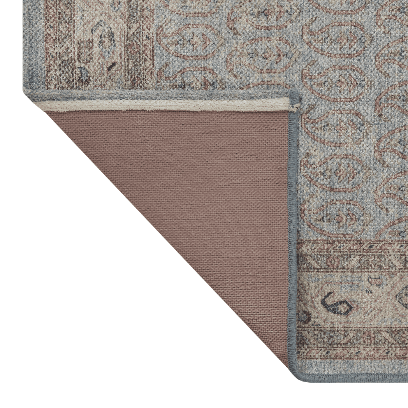 Better Homes & Gardens Blue Paisley Indoor 2.5' x 7' Runner Rug