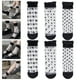 thumbnail image 2 of BRIGHTFUFU 3 parejas calcetines transparentes de verano de malla delgada encaje para mujeres adolescentes calcetines de tobillo, 2 of 7