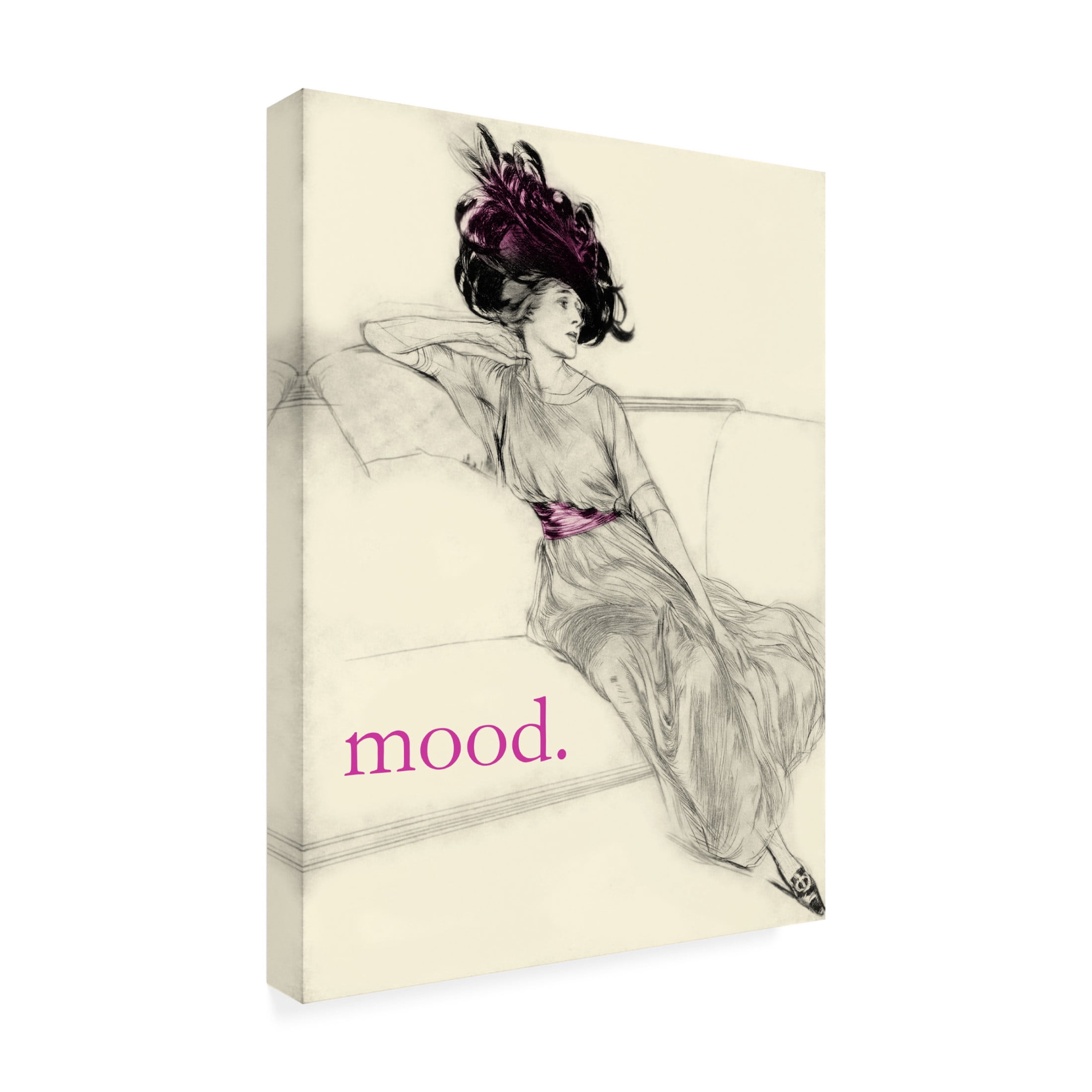 Trademark Fine Art Vision Studio Mood Canvas Wall Art