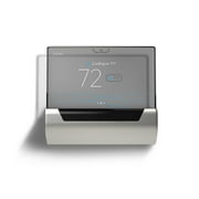 Glas Smart Thermostat by Johnson Controls, Translucent OLED Touchscreen, Wi-Fi, Mobile App, Compatible with Alexa