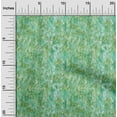 thumbnail image 1 of oneOone Cotton Jersey Light Green Fabric Flower Watercolor Sewing Material Print Fabric By The Yard 58 Inch Wide, 1 of 4