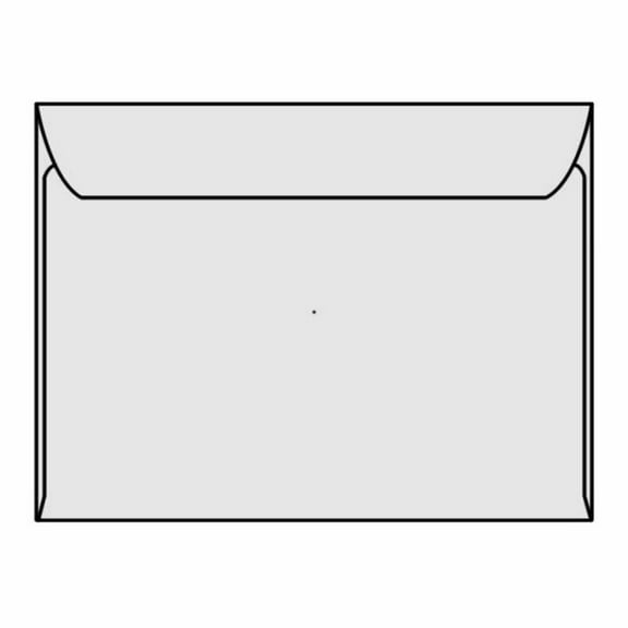 Open Side Booklet Envelopes, 9" x 12", 28#, Gray Kraft, Side Seams (Box of 250)