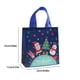 thumbnail image 3 of Bolsas de regalo navideñas resistentes con asas | Bolsa reutilizable de tela no tejida para regalos navideños y recuerdos de fiesta | Diseño multicolor de Papá Noel y muñeco de nieve de 23 x 22 x 10, 3 of 6