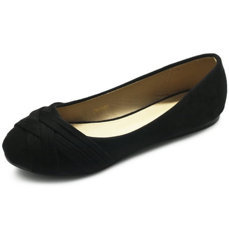 

Ollio Women s Ballet Shoes Cute Casual Comfort Flats ZM1987