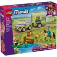 thumbnail image 3 of LEGO Friends Horse & Baby Foal Trailer Building Toy for Girls & Boys - Pretend Play Set for Kids, Ages 7+ - W/Autumn & Matilde Minidolls, Toy Animals, & Accessories - Gift Idea for Birthdays - 42695, 3 of 8