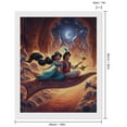 thumbnail image 2 of Aladdin Diamond Art Kits DIY Painting, Anime Diamond Kits Painting, Diamond Picture Kits for Kid Adults, 2 of 9