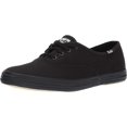 thumbnail image 1 of Zapatillas Keds Champion Lace Up de lona negro/negro para mujer 8, 1 of 7
