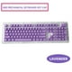 thumbnail image 1 of Reemplazo de teclas para juegos con retroiluminación colorida de 104 teclas Teclado mecánico, 1 of 4