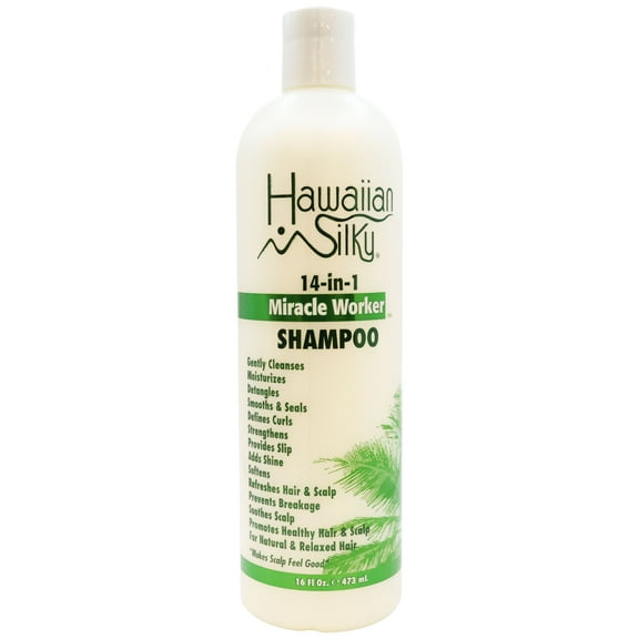 Hawaiian Silky 14 In 1 Miracles Worker Shampoo 16 Oz., Pack of 2