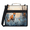 Blue, variant on Jiaoprinted Night Moon Owl Zipper 3 D-Ring Binder Bag with Shoulder Strap, Cartoon Owl Waterproof Expanding Binder, Multi-Pocket Portfolio Organizer Case
