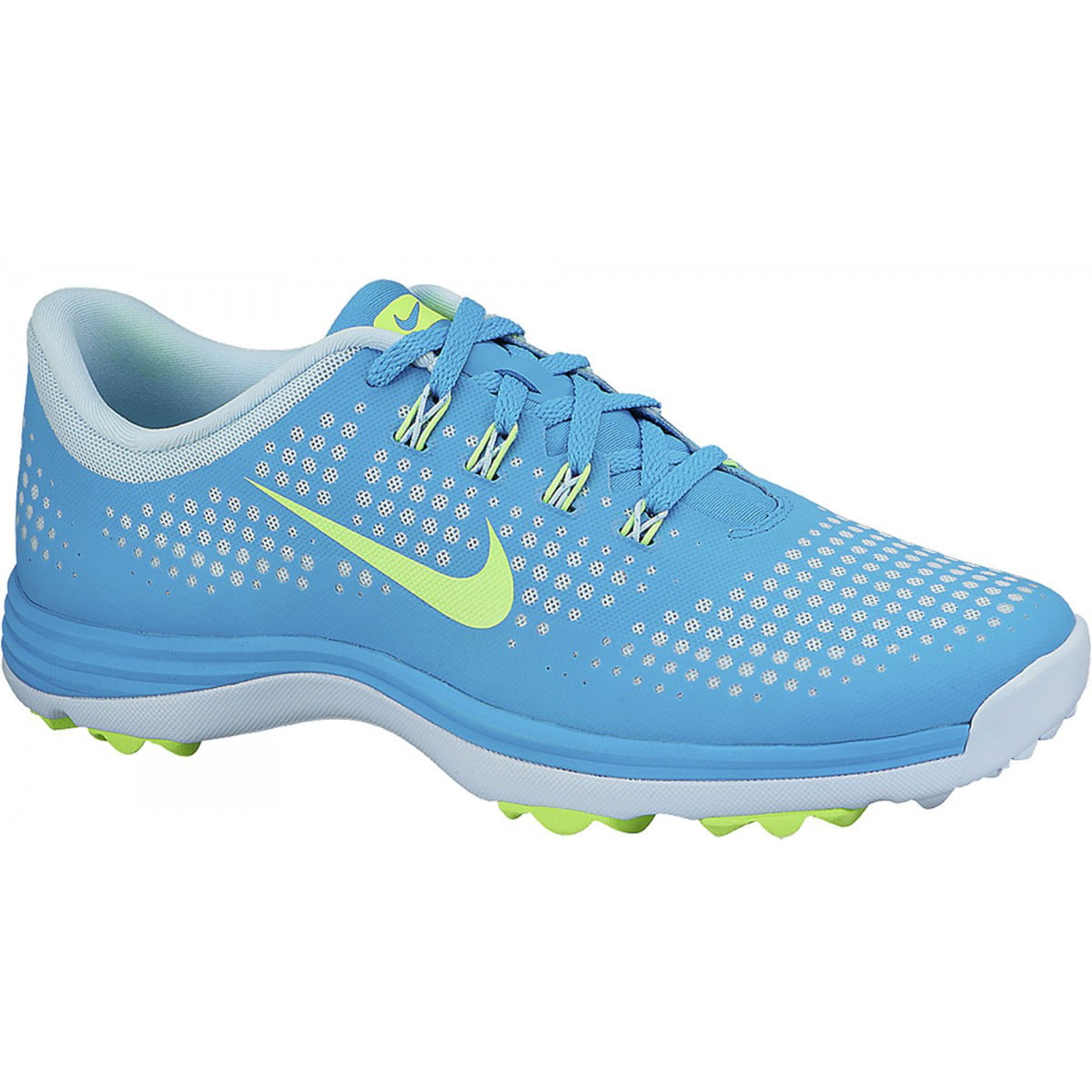 NEW Womens Nike Lunar Empress Lagoon/Flash Lime Golf Shoes 7 M -