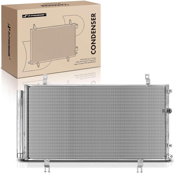 A-Premium Air Conditioning A/C Condenser Compatible with Lexus IS250 2006-2014, IS350 2006-2014, 2.5L 3.5L
