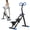 Climbing + Blue + ABS + Rubber + Steel (Q235), variant on Full Body Vertical Climber Exercise Machine for Home Gym - Stair Stepper with Adjustable Handlebar, Stable Frame, Foldable Design, Blue