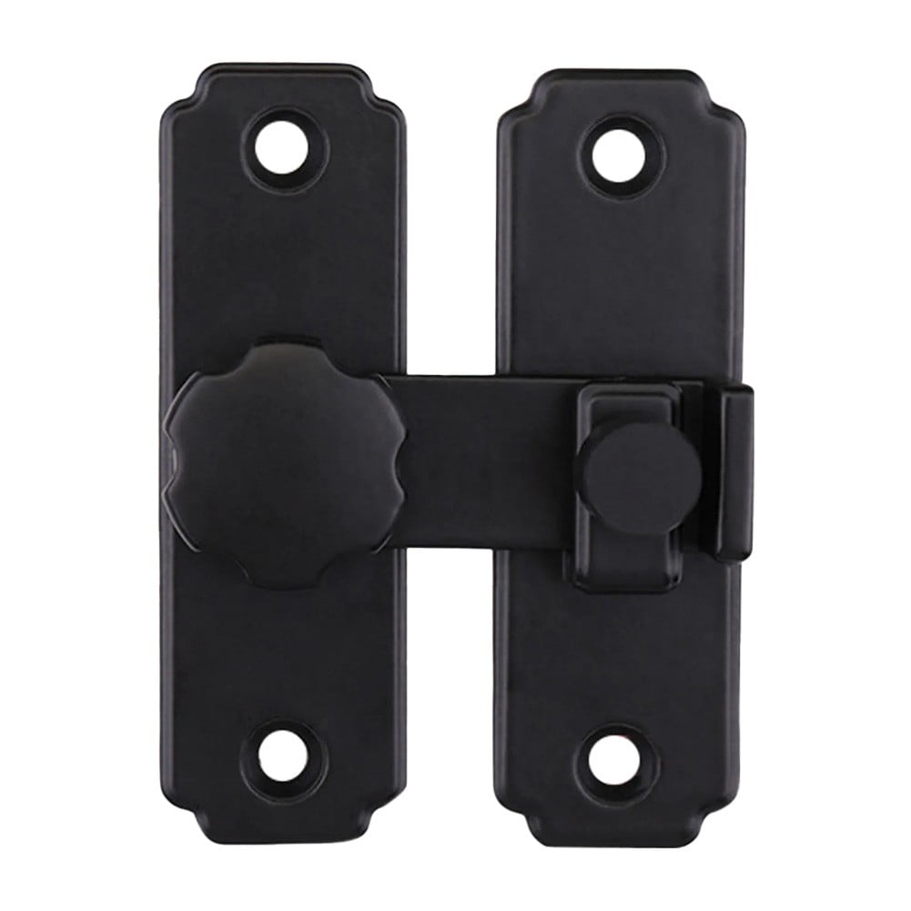 Barn Door Lock, 180 Degree Gate Latches Heavy Duty Sliding Door Latch