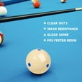 thumbnail image 7 of GSE Games & Sports Expert 2-Piece Practice Training Billiard Pool Ball. PRO Cup Standard Billiard Cue Ball for Game Rooms, Bars, Skill Training - Black/Blue, 7 of 7