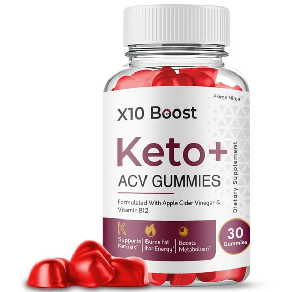 X10 Boost Keto ACV Gummies (1 Pack)