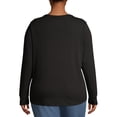 thumbnail image 3 of Terra & Sky Long Sleeve Pullover Relaxed Fit T-Shirt (Women's Plus) 1 Pack, 3 of 6