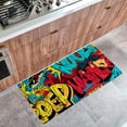 thumbnail image 3 of DragonBtu Kitchen Rug and Mat Kitchen Mat Anti Fatigue, Non Slips Kitchen Floor Mat, Kitchen Rug or Mat Washable Comics Word Color Graphics, 15.7x29.5in, 3 of 6