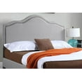 thumbnail image 3 of Homelife Classic Wood Platform Bed, Full, Light Grey, 3 of 4