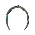 thumbnail image 4 of Unique Bargains 1 Pc Fashion Feather Pattern Headbands for Women Dark Green, 4 of 6