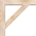 thumbnail image 3 of Ekena Millwork 3 1/2"W x 26"D x 26"H Traditional Block Smooth Bracket, Douglas Fir, 3 of 25